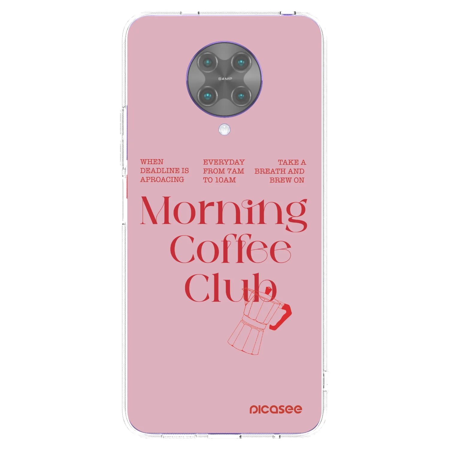 Picasee silikonski prozorni ovitek za Xiaomi Poco F2 Pro - Morning