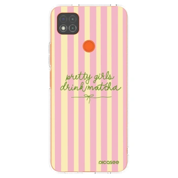 Picasee silikonski prozorni ovitek za Xiaomi Redmi 9C - Pretty matcha