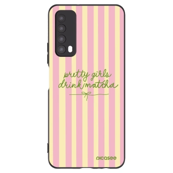 Picasee silikonski črni ovitek za Huawei P Smart 2021 - Pretty matcha