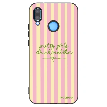 Picasee silikonski črni ovitek za Huawei P20 Lite - Pretty matcha