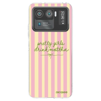 Picasee silikonski prozorni ovitek za Xiaomi Mi 11 Ultra - Pretty matcha