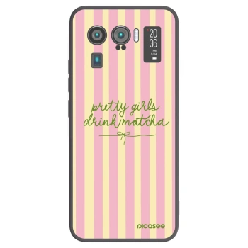 Picasee silikonski črni ovitek za Xiaomi Mi 11 Ultra - Pretty matcha