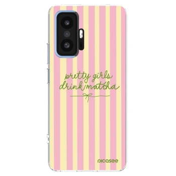 Picasee silikonski prozorni ovitek za Xiaomi 11T Pro - Pretty matcha