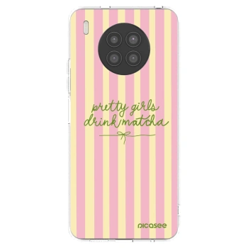 Picasee silikonski prozorni ovitek za Huawei Nova 8i - Pretty matcha