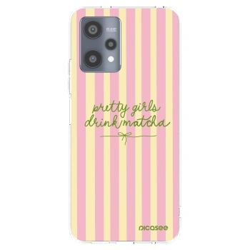 Picasee silikonski prozorni ovitek za Realme 9 Pro 5G - Pretty matcha