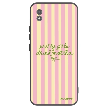 Picasee silikonski črni ovitek za Realme C11 (2021) - Pretty matcha