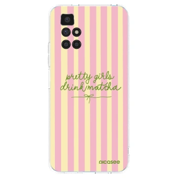 Picasee silikonski prozorni ovitek za Xiaomi Redmi 10 (2022) - Pretty matcha