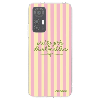 Picasee silikonski prozorni ovitek za Xiaomi 12 Lite - Pretty matcha