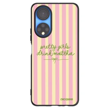Picasee silikonski črni ovitek za Honor X7 - Pretty matcha