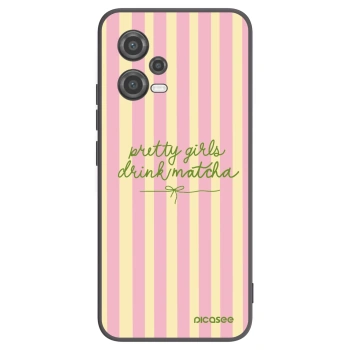 Picasee silikonski črni ovitek za Xiaomi Poco X5 - Pretty matcha