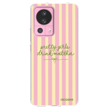 Picasee silikonski prozorni ovitek za Xiaomi 13 Lite - Pretty matcha