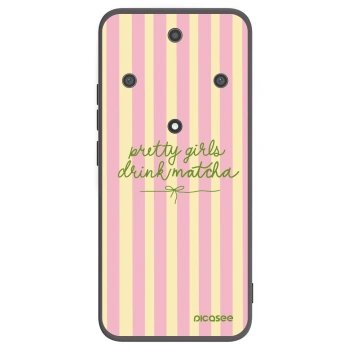 Picasee silikonski črni ovitek za Honor Magic5 Lite 5G - Pretty matcha