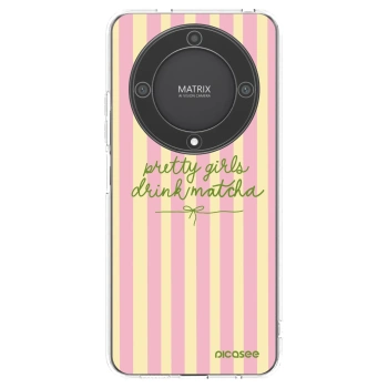 Picasee silikonski prozorni ovitek za Honor Magic5 Lite 5G - Pretty matcha