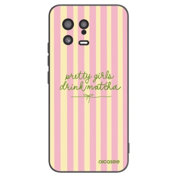 Picasee silikonski črni ovitek za Xiaomi 13 - Pretty matcha