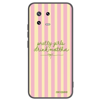 Picasee silikonski črni ovitek za Xiaomi 13 Pro - Pretty matcha