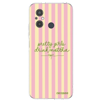Picasee silikonski prozorni ovitek za Xiaomi Redmi 12C - Pretty matcha