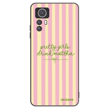 Picasee silikonski črni ovitek za Xiaomi Redmi Note 12S - Pretty matcha
