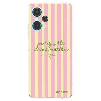 Picasee silikonski prozorni ovitek za Xiaomi Poco F5 - Pretty matcha