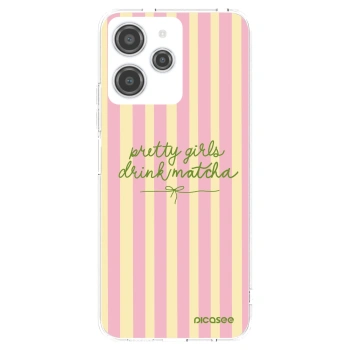 Picasee silikonski prozorni ovitek za Xiaomi Redmi 12 4G - Pretty matcha
