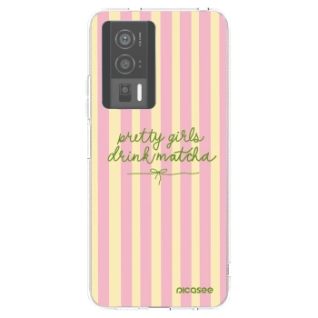 Picasee silikonski prozorni ovitek za Xiaomi Poco F5 Pro 5G - Pretty matcha