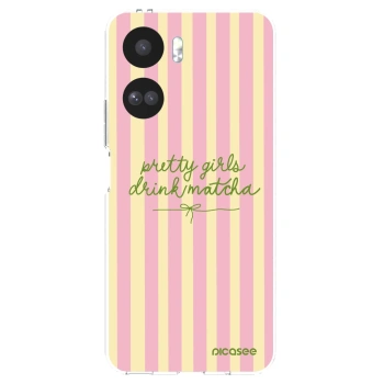 Picasee silikonski prozorni ovitek za Honor 90 Lite 5G - Pretty matcha