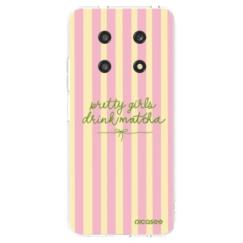 Picasee silikonski prozorni ovitek za Honor Magic4 Lite 5G - Pretty matcha