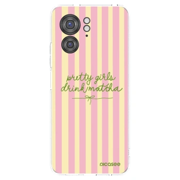 Picasee silikonski prozorni ovitek za Motorola Edge 40 - Pretty matcha