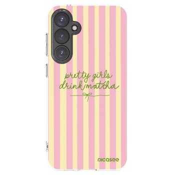 Picasee silikonski prozorni ovitek za Samsung Galaxy S23 FE S711B - Pretty matcha
