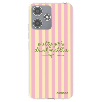 Picasee silikonski prozorni ovitek za Xiaomi Redmi 12 5G - Pretty matcha