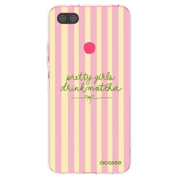Picasee silikonski prozorni ovitek za Xiaomi Mi 8 Lite - Pretty matcha