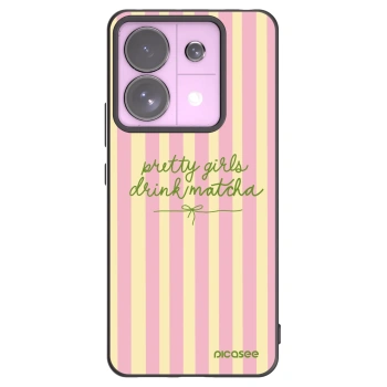 Picasee silikonski črni ovitek za Xiaomi Redmi Note 13 Pro 5G - Pretty matcha