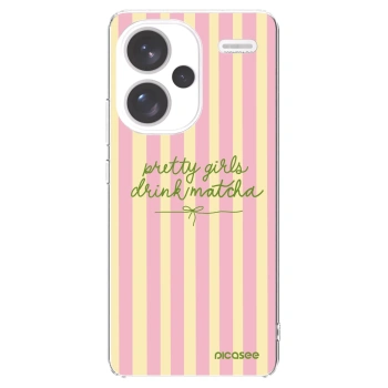 Picasee silikonski prozorni ovitek za Xiaomi Redmi Note 13 Pro+ 5G - Pretty matcha
