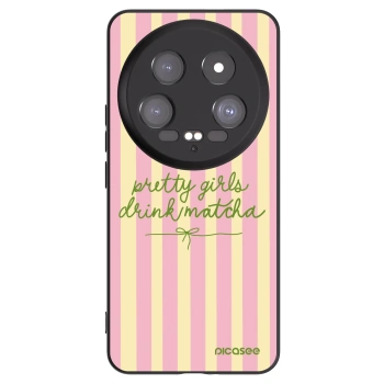 Picasee silikonski črni ovitek za Xiaomi 14 Ultra - Pretty matcha