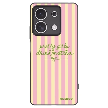 Picasee silikonski črni ovitek za Xiaomi Redmi Note 13 4G - Pretty matcha
