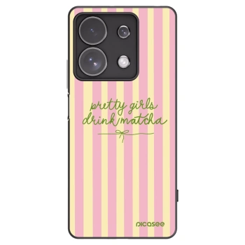 Picasee silikonski črni ovitek za Xiaomi Redmi Note 13 Pro 4G - Pretty matcha