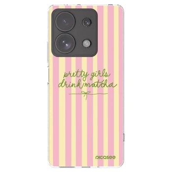 Picasee silikonski prozorni ovitek za Xiaomi Redmi Note 13 Pro 4G - Pretty matcha
