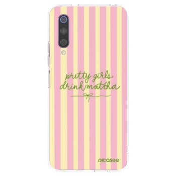 Picasee silikonski prozorni ovitek za Xiaomi Mi 9 - Pretty matcha