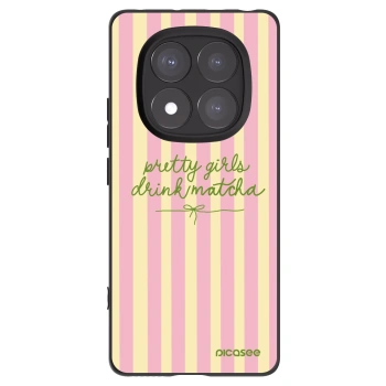 Picasee silikonski črni ovitek za Xiaomi Redmi Note 14 Pro 5G - Pretty matcha