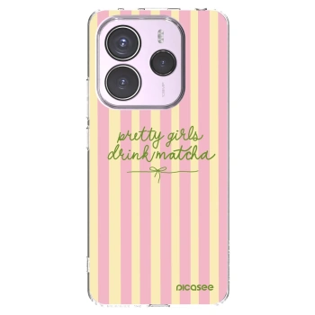 Picasee silikonski prozorni ovitek za Xiaomi Redmi Note 14 5G - Pretty matcha