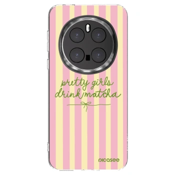 Picasee silikonski prozorni ovitek za Honor Magic7 Pro 5G - Pretty matcha