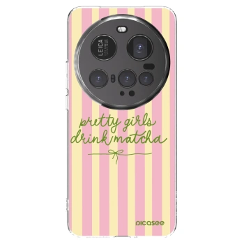 Picasee silikonski prozorni ovitek za Xiaomi 15 Ultra - Pretty matcha