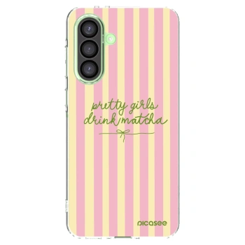 Picasee silikonski prozorni ovitek za Samsung Galaxy A26 5G A266B - Pretty matcha