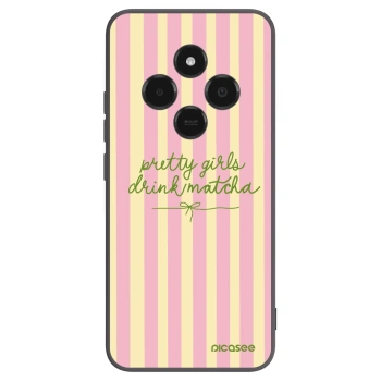 Picasee silikonski črni ovitek za Xiaomi Poco C75 - Pretty matcha