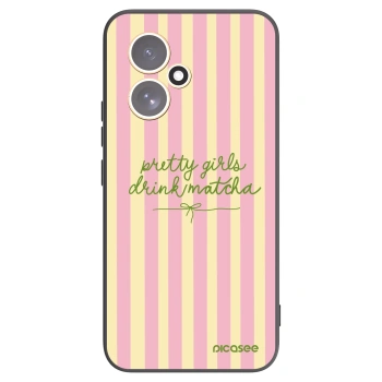 Picasee silikonski črni ovitek za Honor 400 5G - Pretty matcha