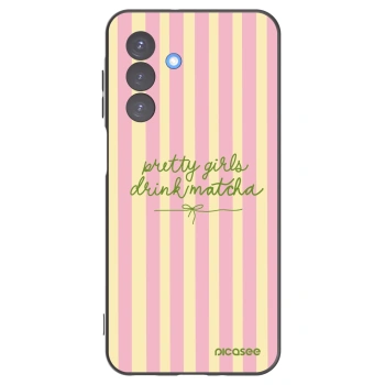 Picasee silikonski črni ovitek za Samsung Galaxy A17 5G - Pretty matcha