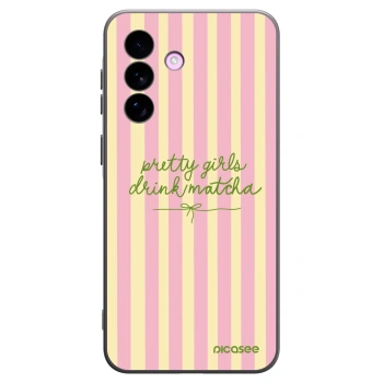 Picasee silikonski črni ovitek za Samsung Galaxy A57 5G - Pretty matcha