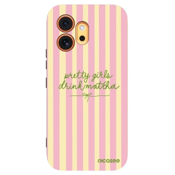 Picasee silikonski črni ovitek za Honor 600 - Pretty matcha
