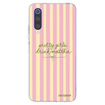 Picasee silikonski prozorni ovitek za Xiaomi Mi 9 SE - Pretty matcha