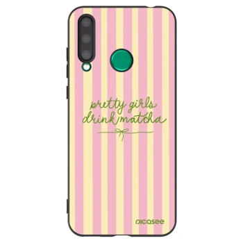 Picasee silikonski črni ovitek za Honor 20 Lite - Pretty matcha