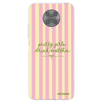 Picasee silikonski prozorni ovitek za Xiaomi Poco F2 Pro - Pretty matcha